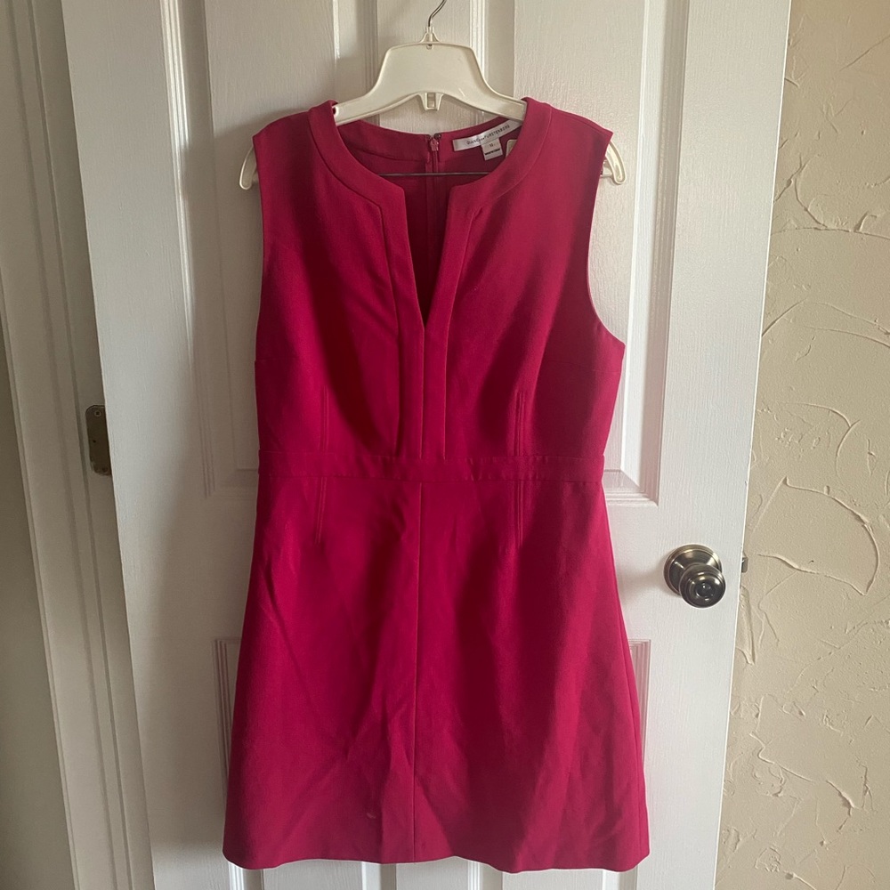 Diane Von Furstenburg Fuchsia Mini Dress